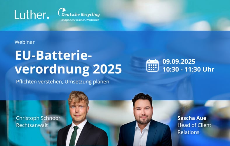 Partner-Webinar |EU-Batterieverordnung 2025