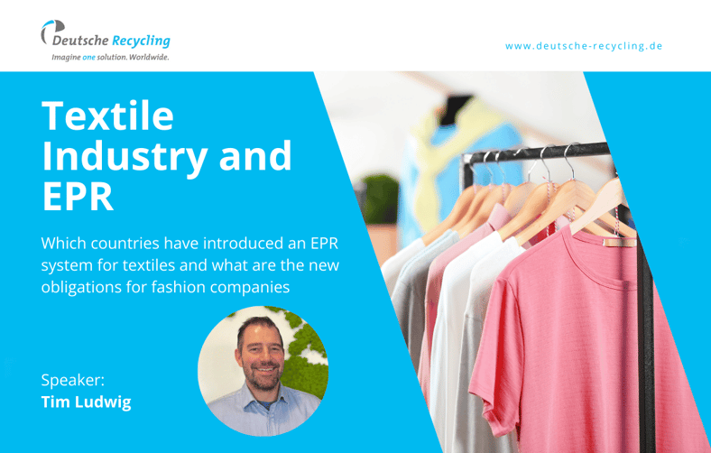 Webinar - Anmeldung | Textile Industry and EPR